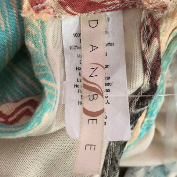 DANBEE multicolor size M spaghetti straps maxi - Picture 8 of 10